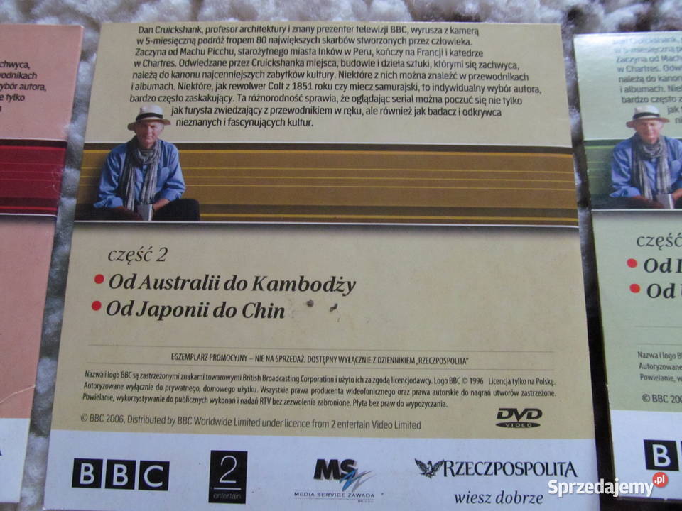 W 80 skarbów dookoła świataDVD części 1234 nauka lubelskie Lublin sprzedam