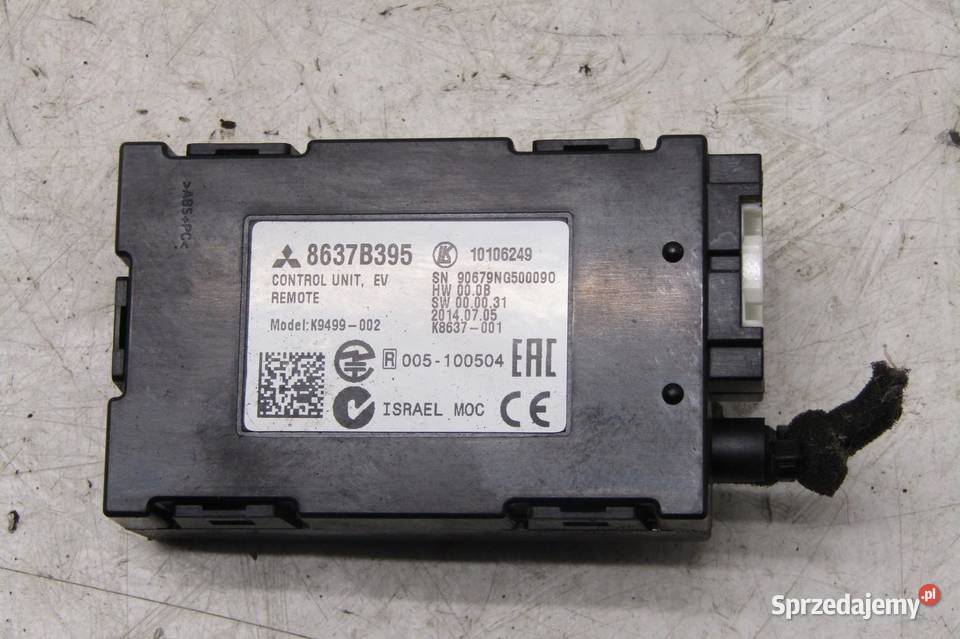 MODUŁ STEROWNIK KEYLESS MITSUBISHI OUTLANDER III Komputery