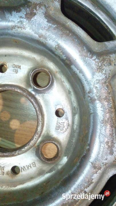 BMW E 21 felga stalowa oryginalna Koła i felgi Dobieszowice