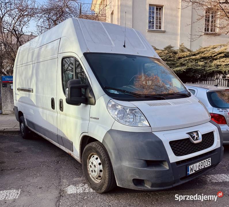 PEUGEOT BOXER L3H3 1 właściciel profesjonalna mazowieckie Warszawa