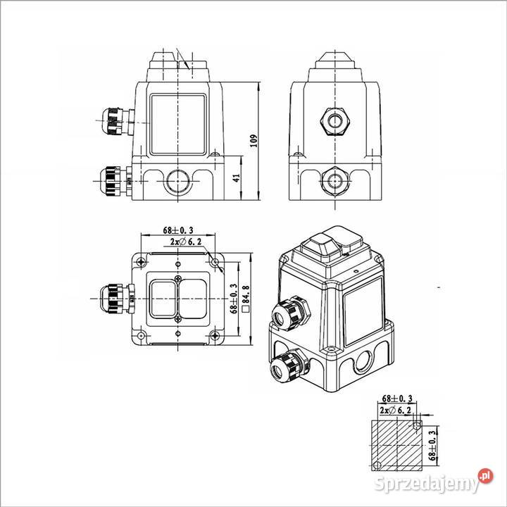 WYŁĄCZNIK do silnik 3 faz 400V KEDU KOA1T Rawa Mazowiecka sprzedam