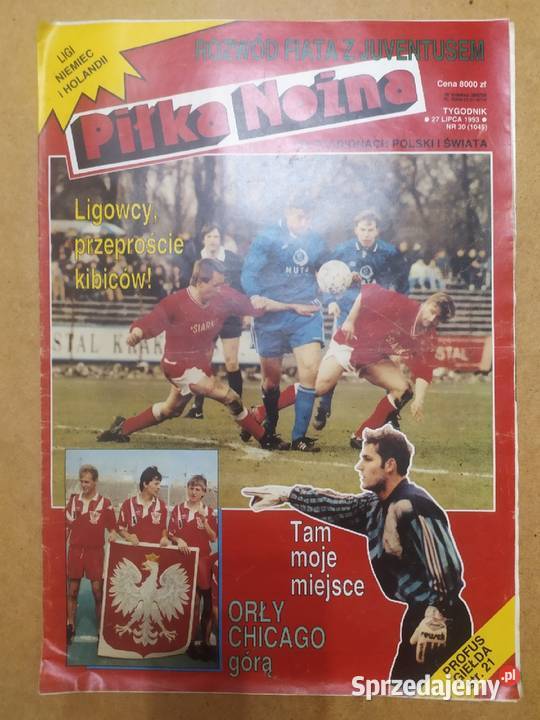 Tygodnik Piłka Nożna rocznik 1993 sprzedam