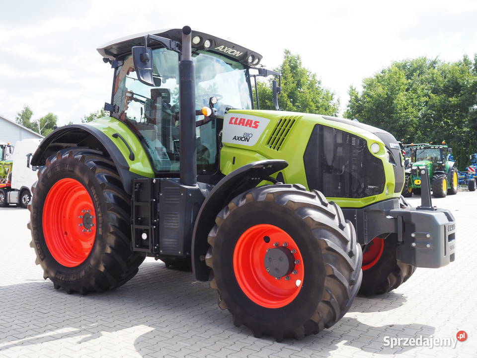 Claas Axion 810 CIS GPS RTK Ciągnik rolniczy Wspomaganie kierownicy Stęszew