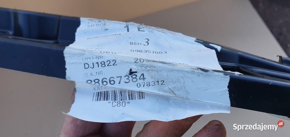 OPEL INSIGNIA ŚLIZG ZDERZAKA TYŁ PRAWY 13238836