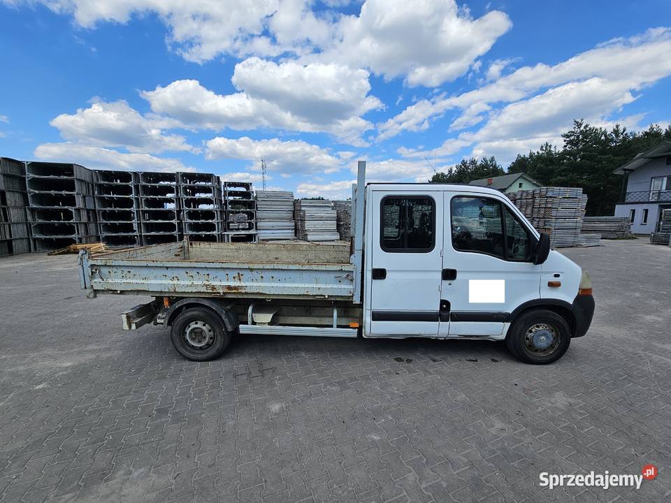 Renault MASTER Wywrotka Master brygadówka 7 osób Siedlce