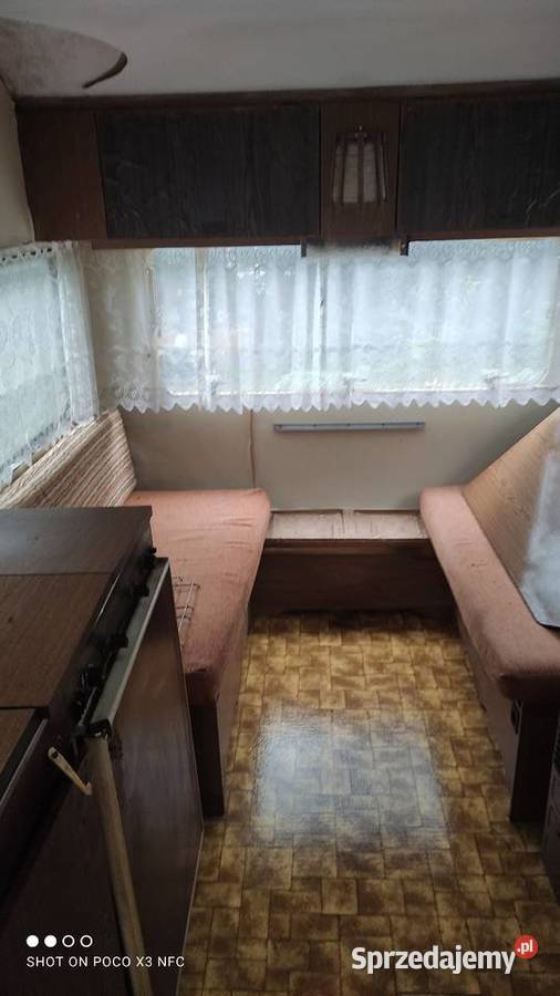 Przyczepa kempingowa na działkę Mrągowo