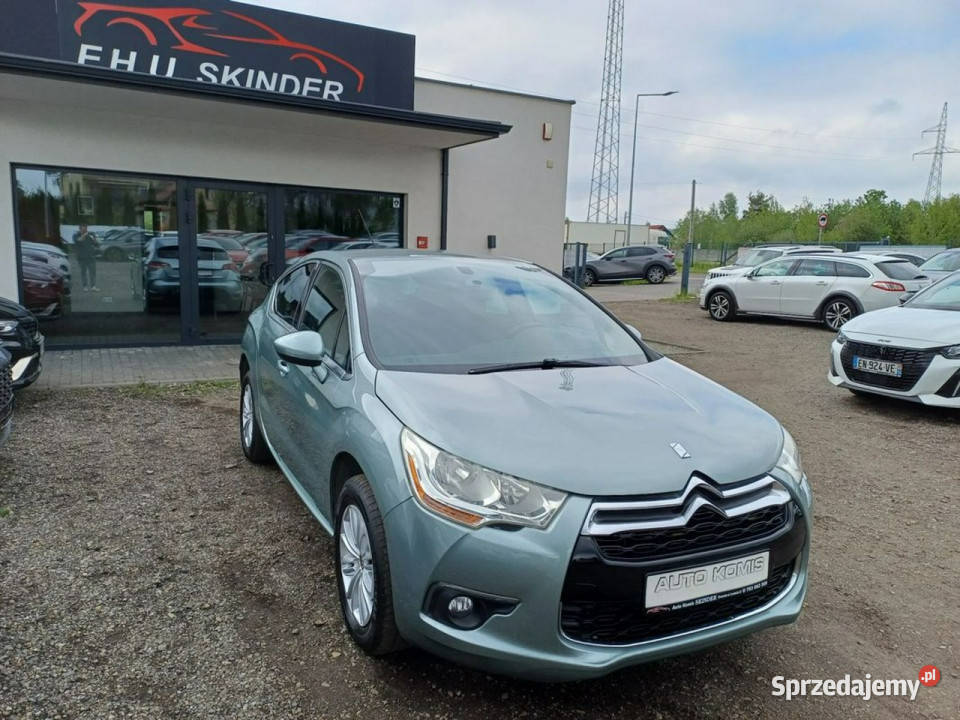 Citroen DS4 1 wł Serwis Bezwypadkowy LED srebrny Chrzanów