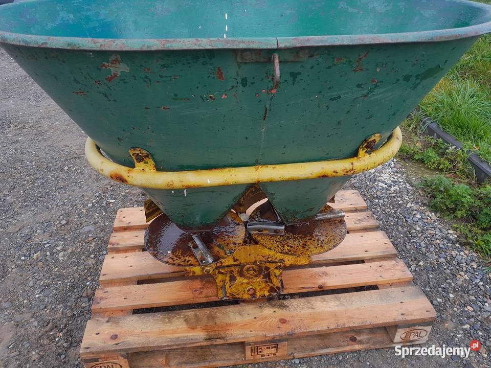 rozsiewacz dwutalerzowy amazone 400litrów Rozsiewacze nawozów Wielmoża sprzedam