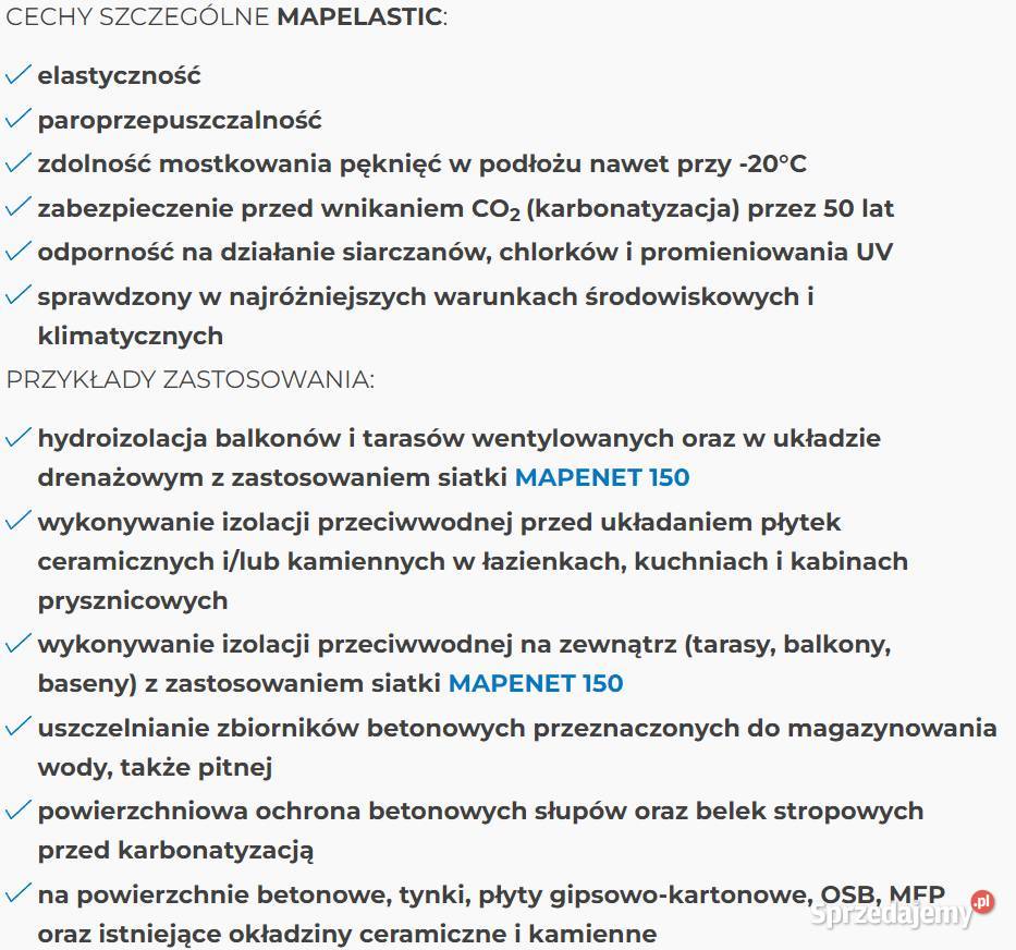 MAPEI Mapelastic 248 AB Gdów
