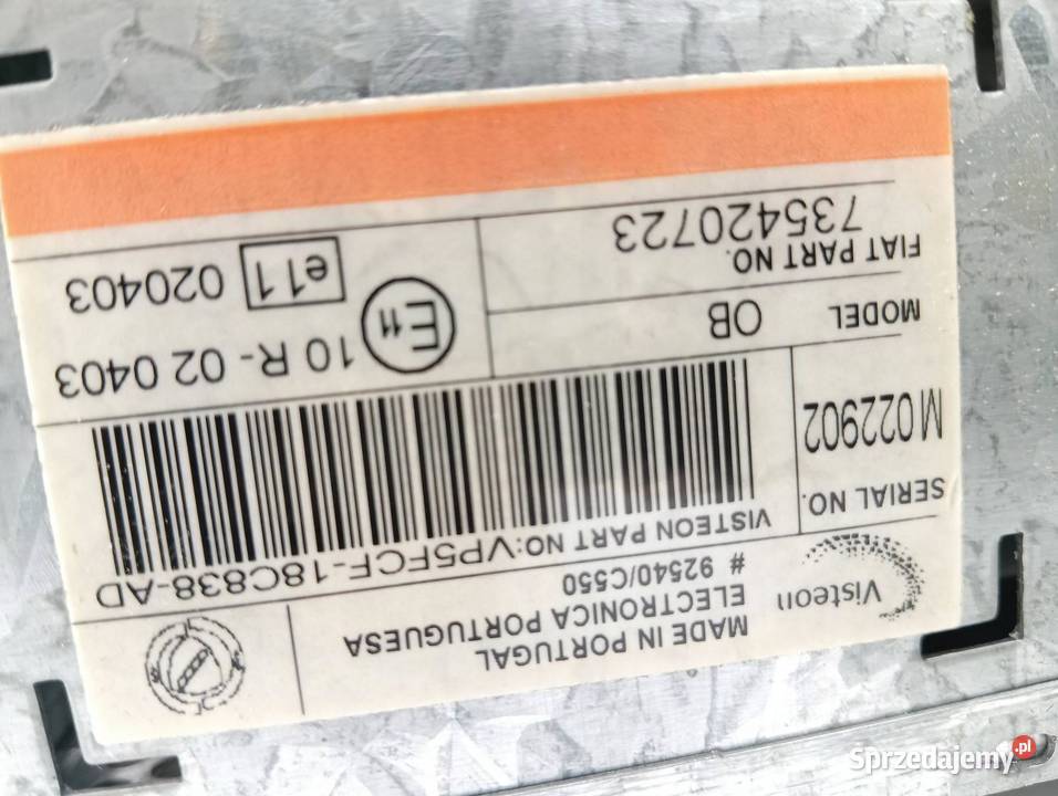 RADIO FABRYCZNE CD 735420723 Fiat Stilo I