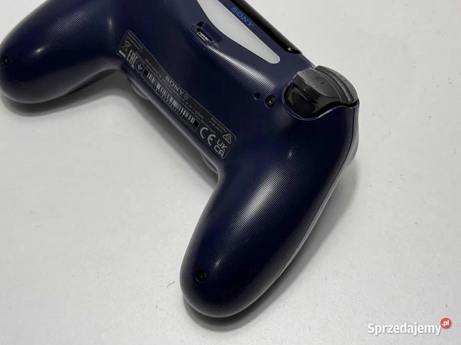 ORYGINALNY PAD BEZPRZEWODOWY 4 SONY NIEBIESKI Gry komputerowe i konsolowe Śrem