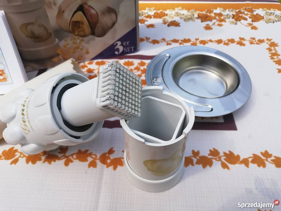 Młynek do czosnku czosnek Akcesoria kuchenne Łódź