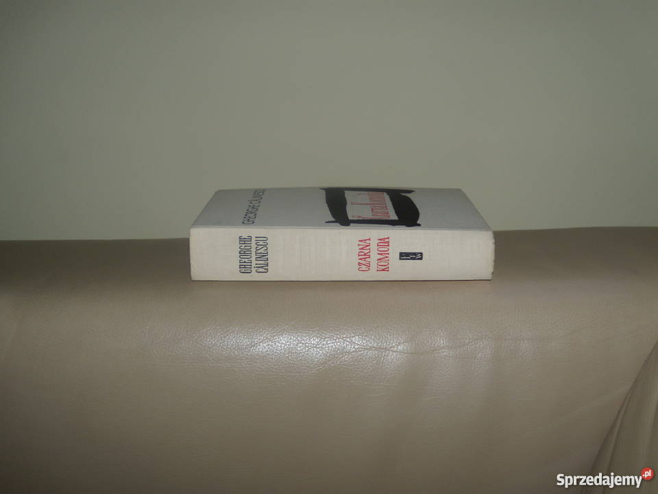 Czarna komoda Gheorghe Calinescu mazowieckie