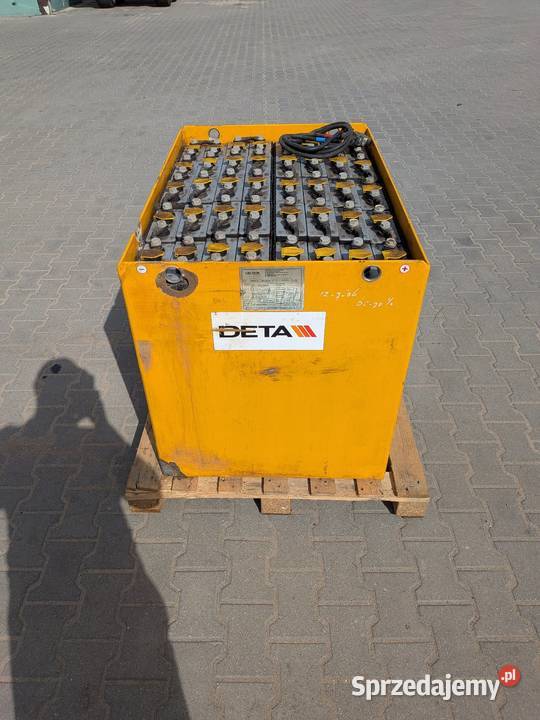 Bateria trakcyjna 80v 620AH lubuskie Goszczanowo sprzedam
