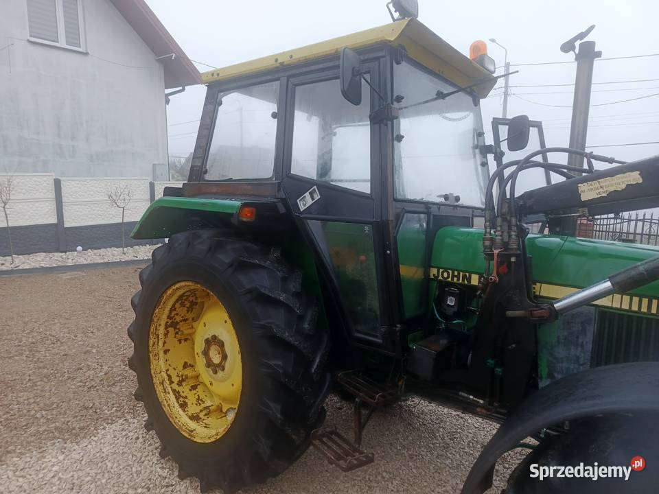 John Deere 2140 80r z turem Krajno-Zagórze