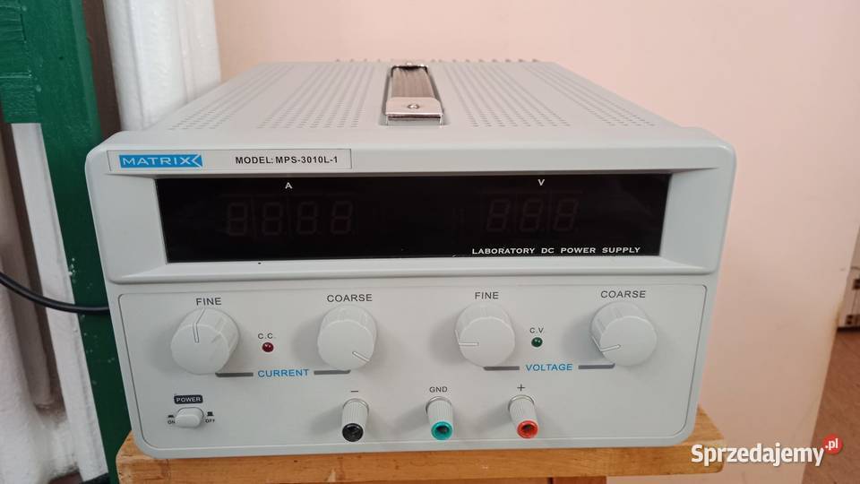 PRODUKT MATRIX MPS3010L1 ZASILACZ 030V 010A Toruń sprzedam