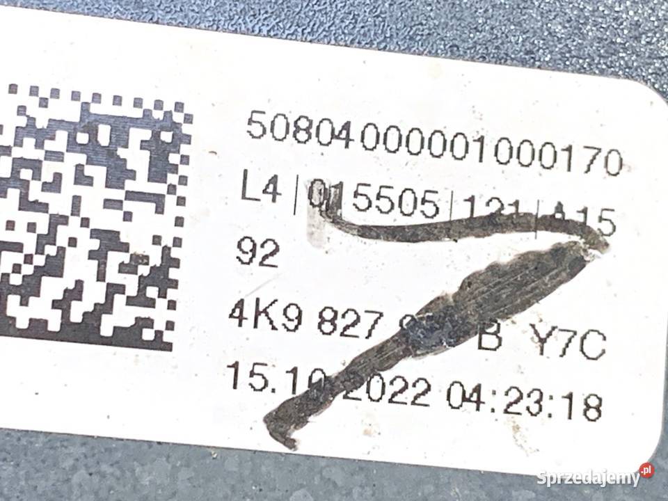 SPOILER LOTKA LY7C AUDI A6 C8 Kombi 4K9827933B