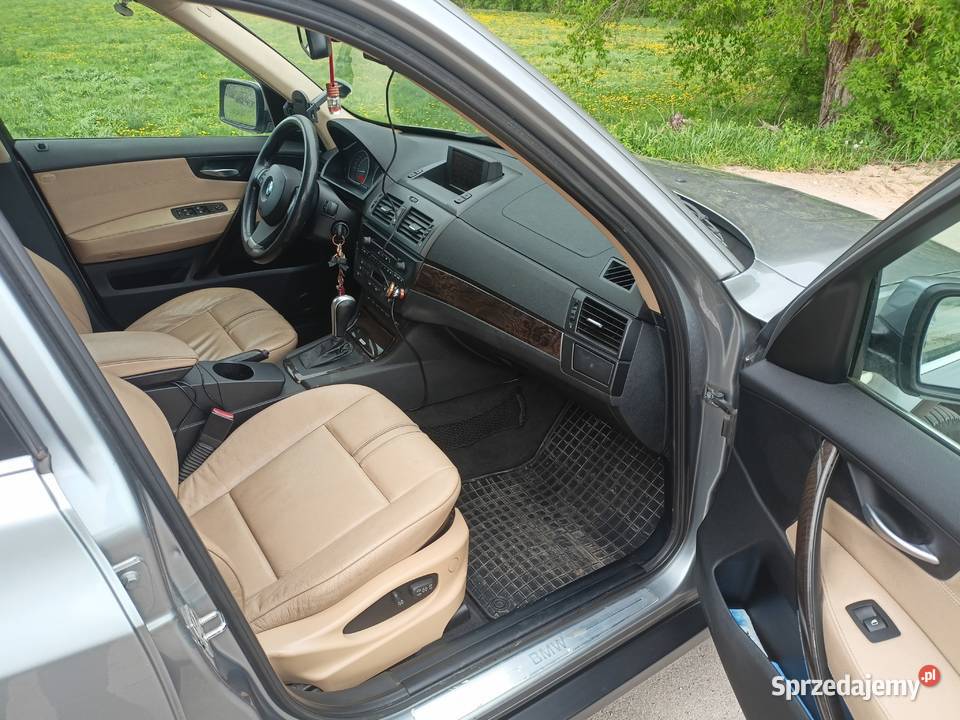 BMW x3 e83 30D 218 automat 2007r lift hak centralny zamek X3 Suchowola