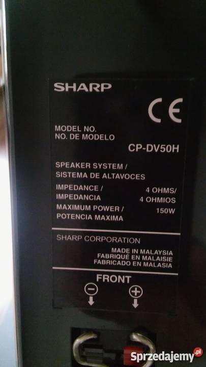 Kino domowe Sharp odtwarzacz DivX Rembertów sprzedam