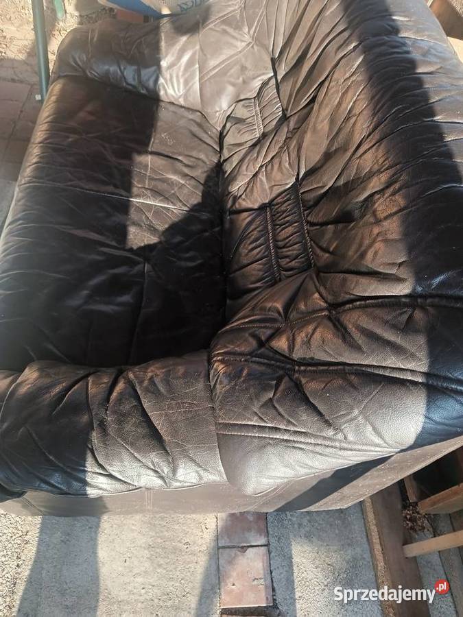 Sofa skórzana dwuosobowa Sofy i kanapy dolnośląskie Nowogrodziec