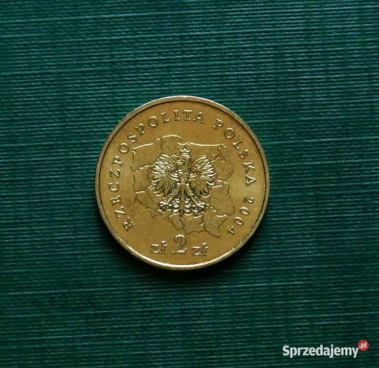 POLSKA 2 złote 2004r Województwo lubuskie