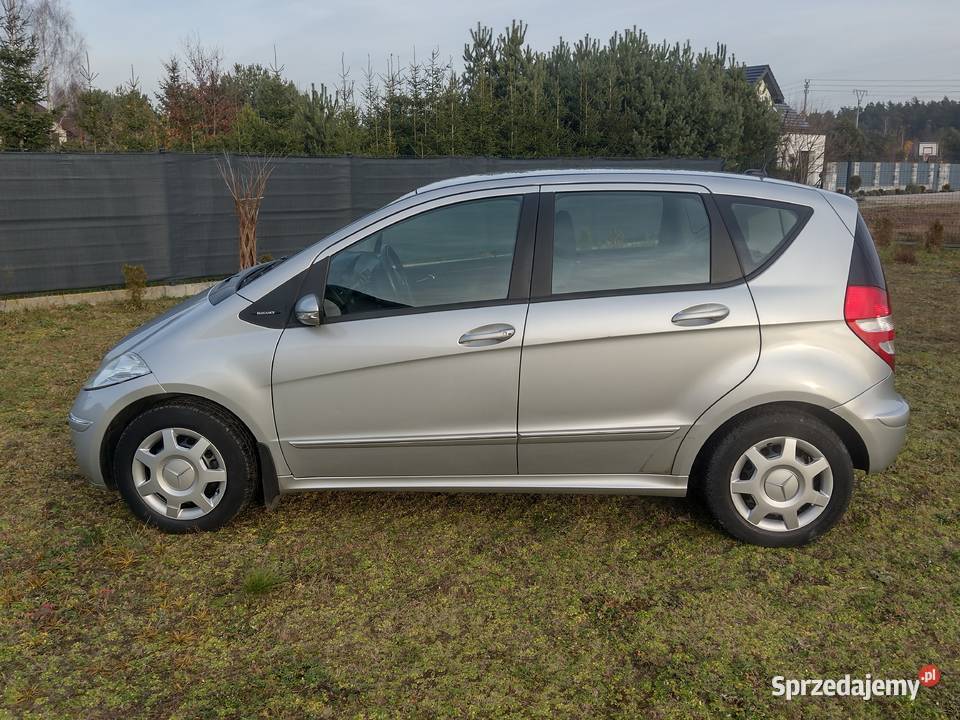 zadbany Mercedes 15 benzyna 2007r benzyna Klasa A warmińsko-mazurskie Ełk