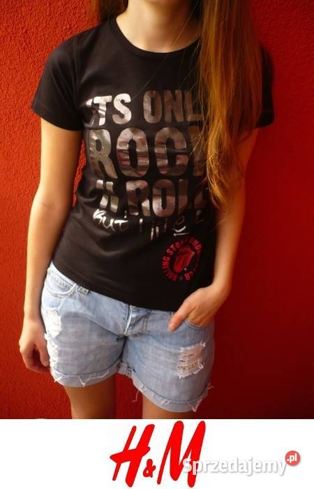 koszulka tshirt hm 134 140 8lat Rolling Stone Toruń
