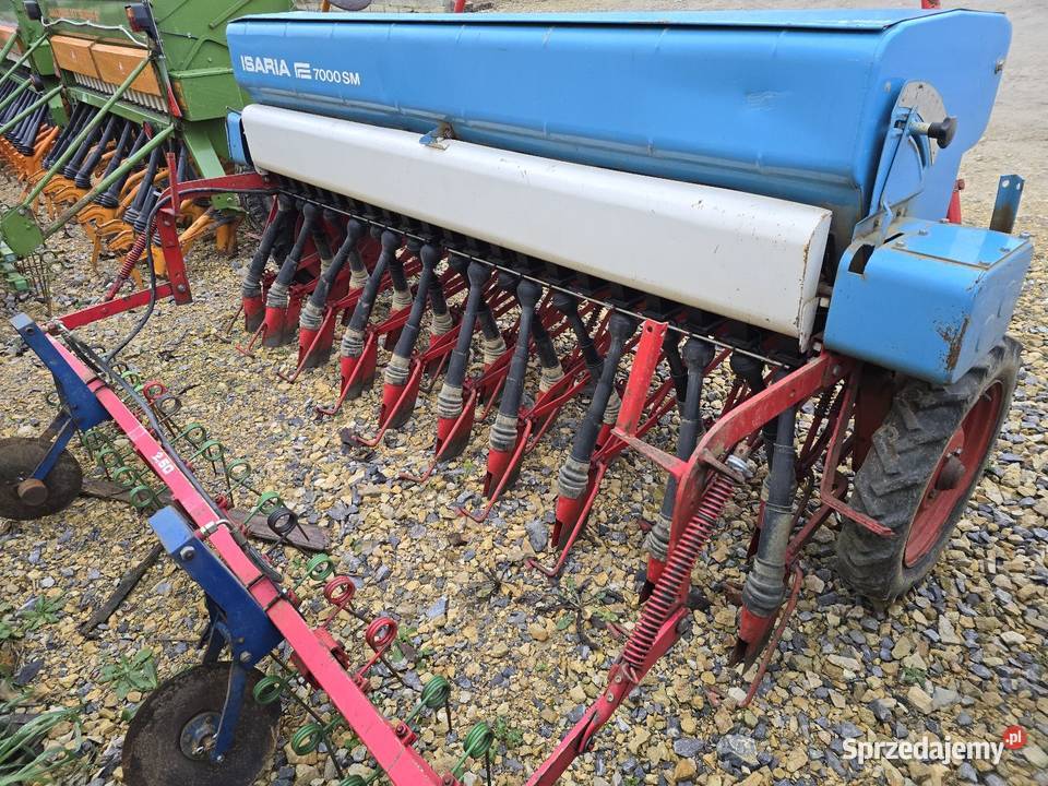 Siewnik zbożowy Isaria 7000SM import Niemcy Maków