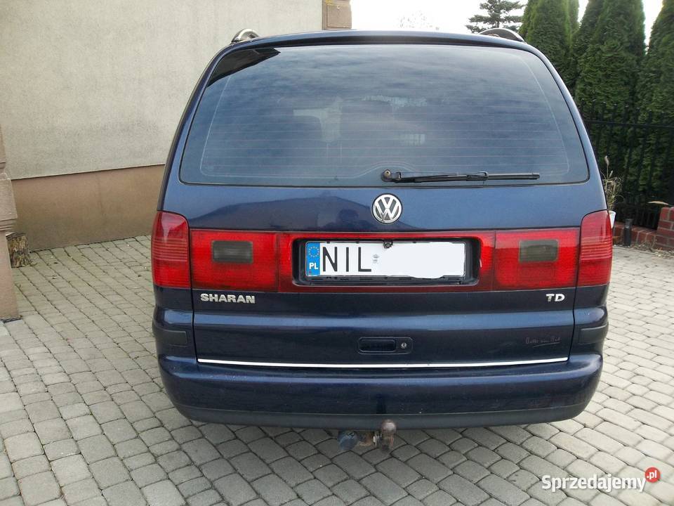 VW SHARAN 19 TDI ISOFIX Iława