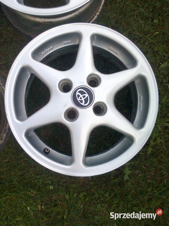 Felgi aluminiowe 14 Toyota Yaris Corolla Toyota OE Jarosław