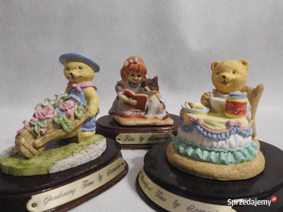 Piękne figurki Leonardo Collection 3 sztuki