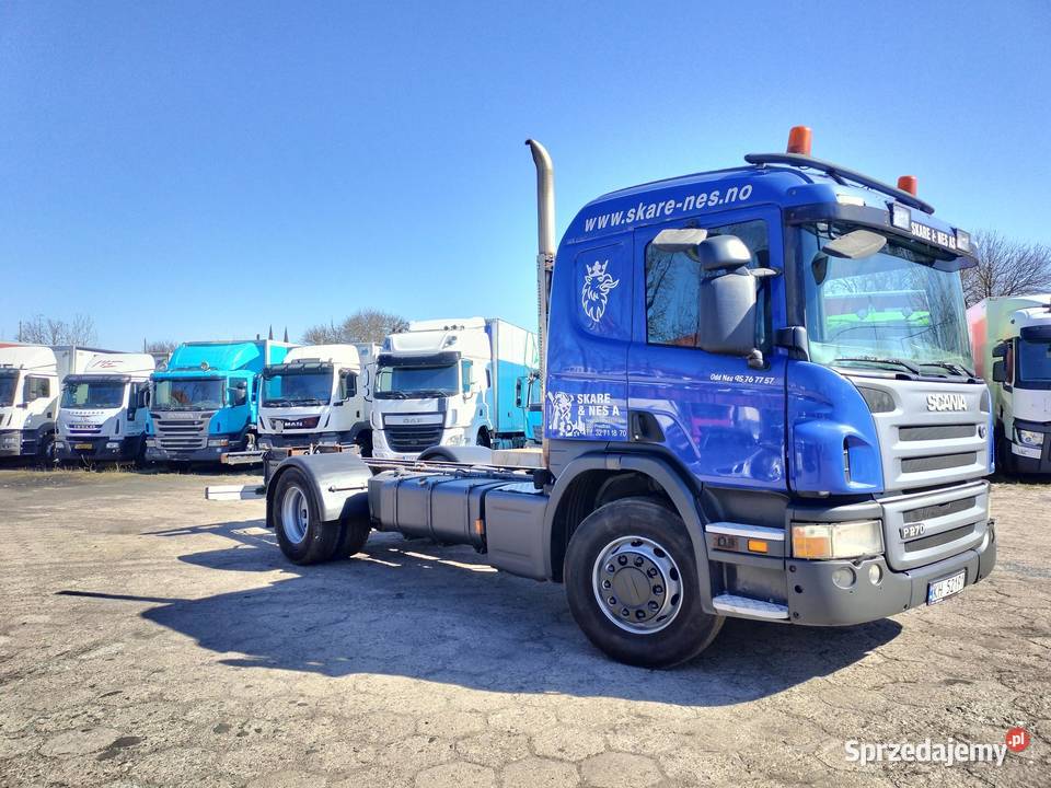 SCANIA P270 4x2 RAMA DO ZABUDOWY BECZKA Częstochowa