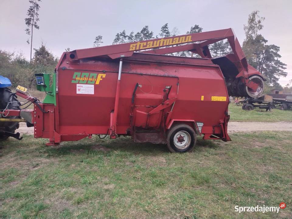 Wóz paszowy paszowóz strautmann pomorskie