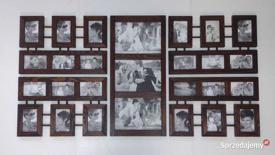Galeria Multirama z drewna Ramka Na zdjęcia Foto Lublin