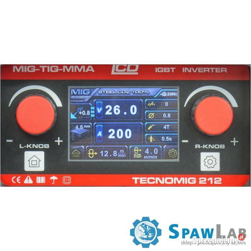 Ideal TECNO MIG 212 LCD SYNERGIC Krotoszyn sprzedam