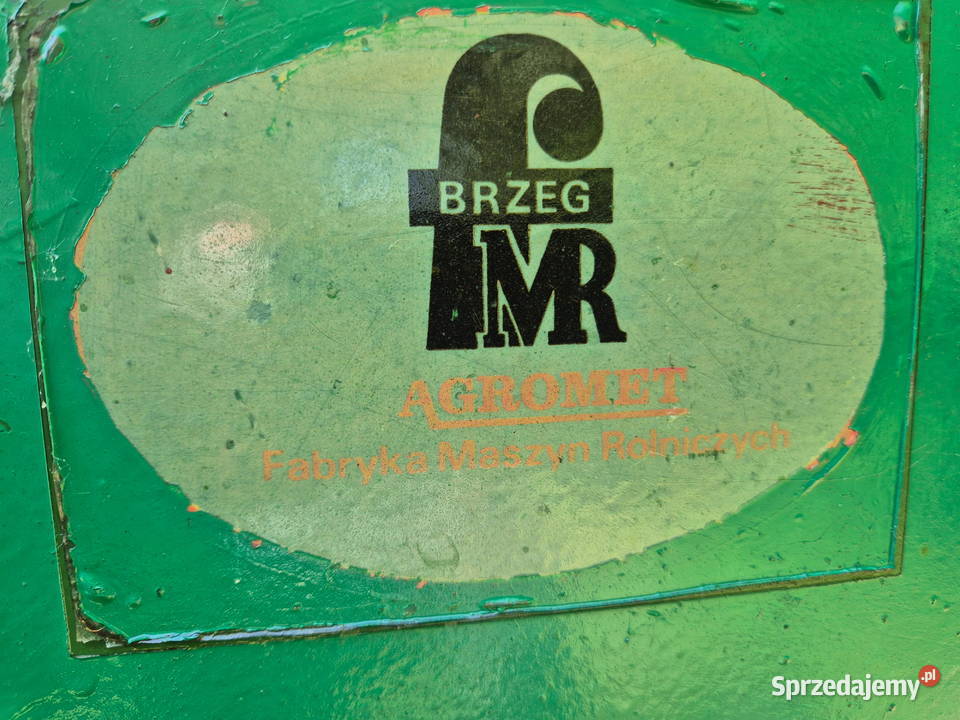 Rozrzutnik 35 t jednoosiowy Agromet Brzeg Bucze