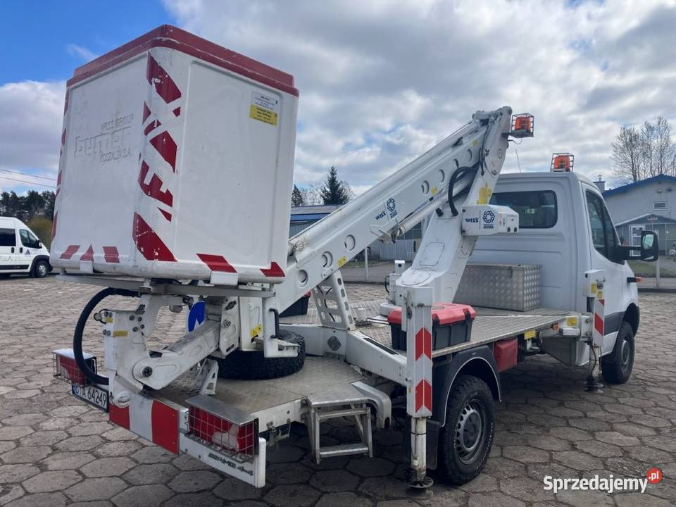 Mercedes Sprinter 314 CDI 4x4 Podnośnik koszowy podlaskie Łyski sprzedam