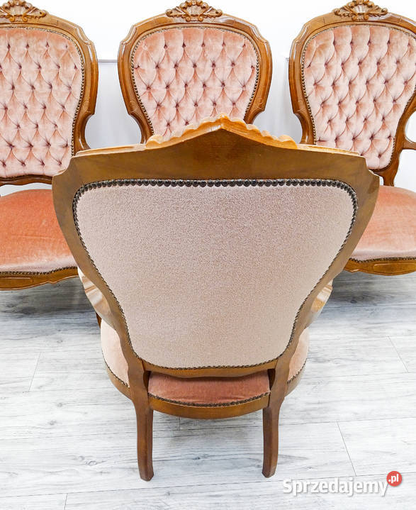 FOTELE Ludwik tapicerowany FOTEL bukowy PIKOWANY