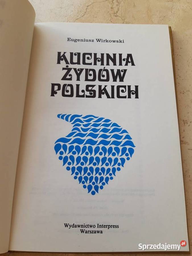 Kuchnia Żydów Polskich Eugeniusz Wirkowski sprzedam