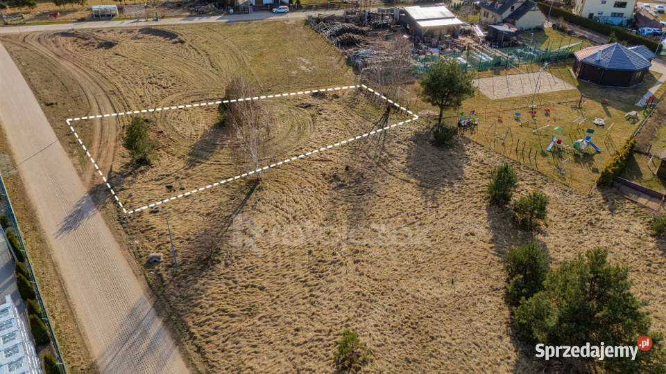 Sprzedaż działki 935m Bożepole Małe woda