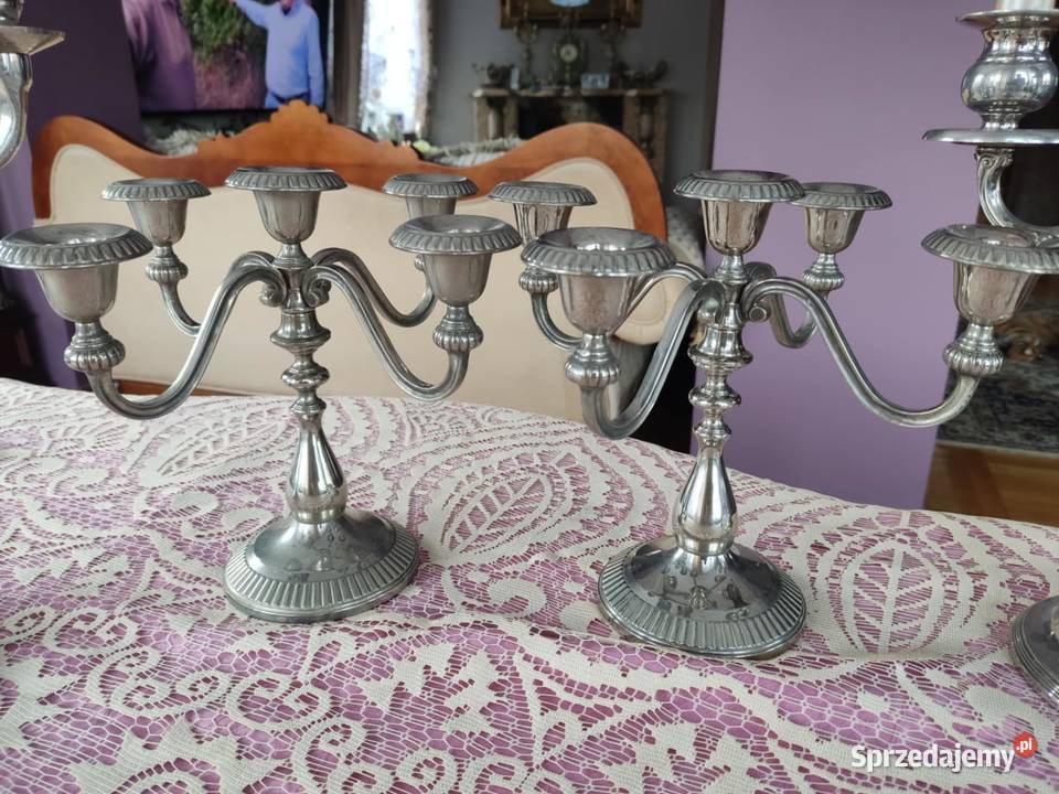wyprzedaż kolekcji kandelabry świecznik lubuskie Gorzów Wielkopolski