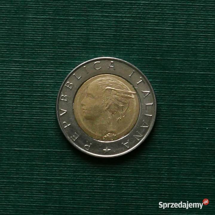 WŁOCHY 500 lirów 1995r Gliwice