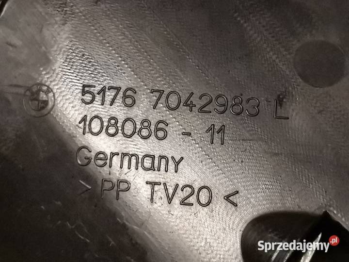 BMW 5 GT F07 0916 LEWA OSŁONA ZAMKA MASKI Międzychód