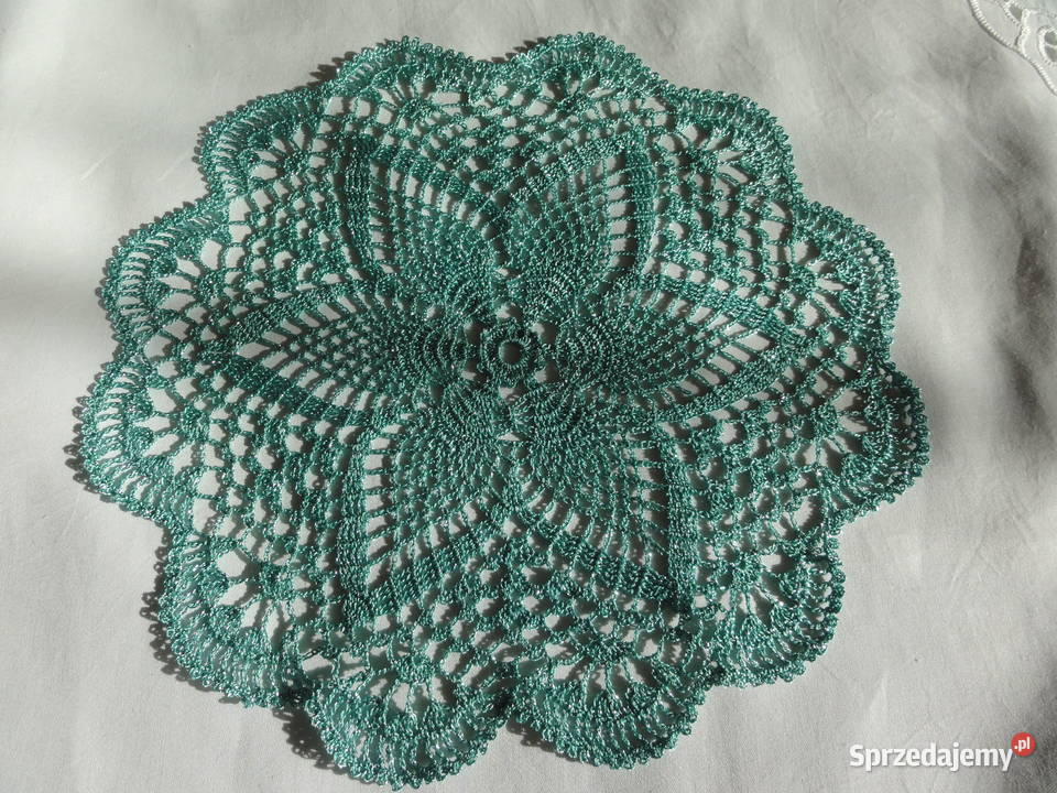 Mieniące się kolorowe serwetki ręcznie robione