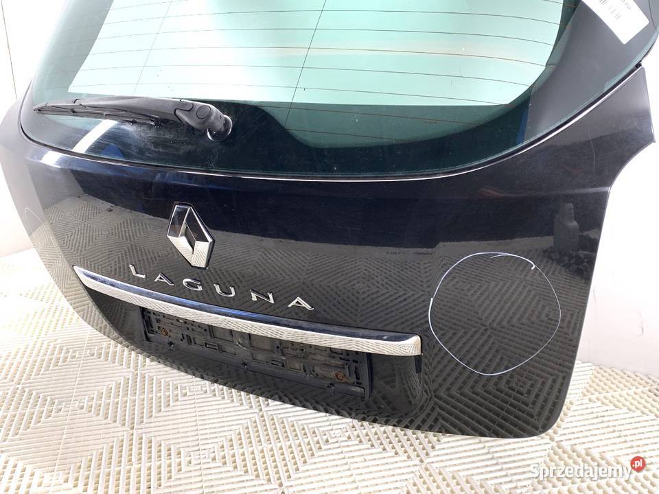 KLAPA TYŁ RENAULT LAGUNA III Kombi 0715 Pearl