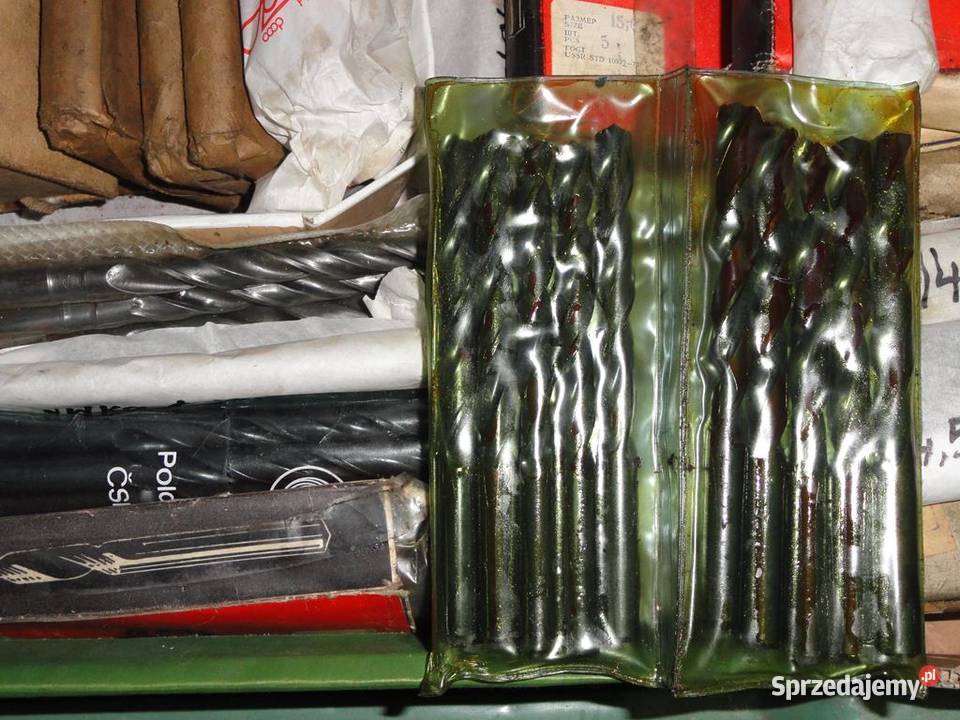 Wiertła z chwytem walcowym na stożek różne śr wielkopolskie Kalisz