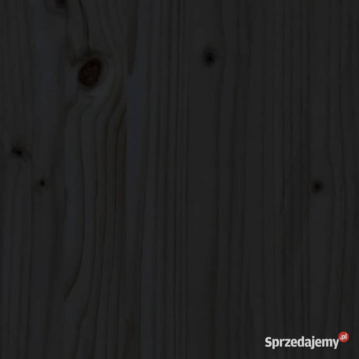 Szafki 2 czarne 40x35x80 lite drewno sosnowe Warszawa