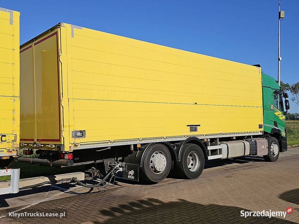 Renault T 460 6X2 STEER COMBI kontener 2016 pełny VAT