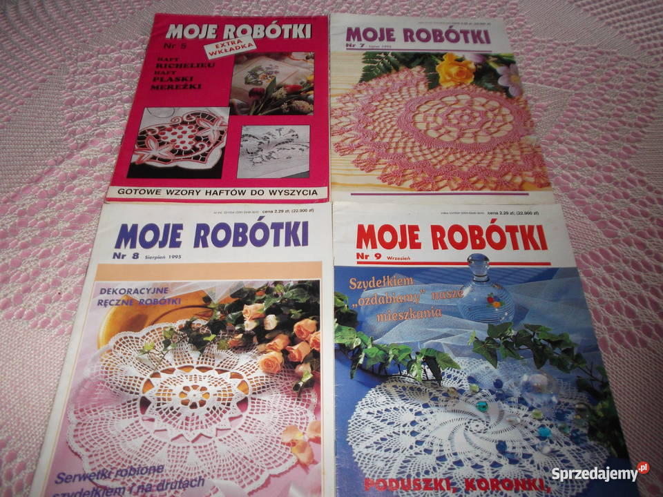 Moje robótki robótki ręczne miesięcznik Czasopisma Czersk