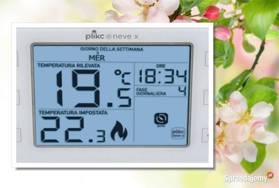 Termostat cyfrowy Plikc Neve X Akcesoria grzewcze Łódź sprzedam